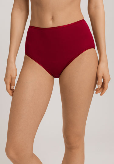 Cotton Seamless Full Brief | Red Dahlia 71625-2418
